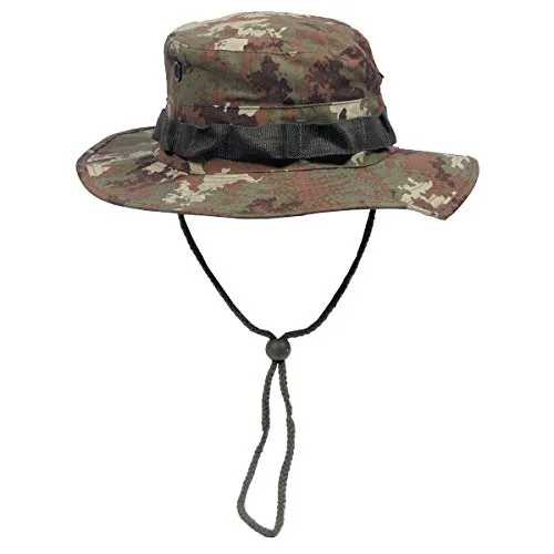 MFH Buschhut US mit Kinnband GI Boonie Rip Stop, XL, Vegetato