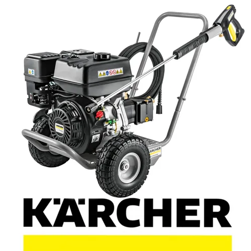 Kärcher Pro HD 6/15 G Classic Benzin-Hochdruckreiniger - Hochdruckreiniger mit 200bar Maximaldruck, ideal für professionelle Anwendungen. Ausgestattet mit einem leistungsstarken Loncin Viertaktmotor für effiziente Reinigung.