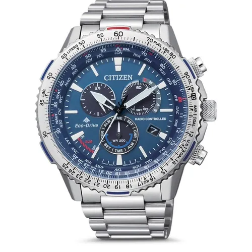 Citizen Radio Controlled CB5000-50L - Präzise Funkuhr - Uhren mit Atomzeit-Technologie, Abweichung von nur 1 Sekunde in 1.000.000 Jahren. Automatische Zeitsynchronisation, ideal für pünktliche Neujahrs-Countdowns.