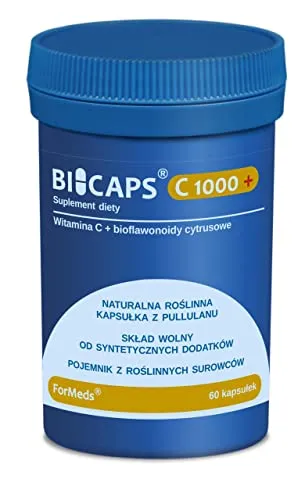 ForMeds Bicaps Vitamin C 1000 + Zitrus-Bioflavonoide 30 Portionen 60 Kapseln