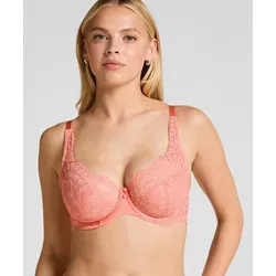 Hunkemöller Unwattierter Bügel-BH Daisy - Lantana - 75F - Eleganter unwattierter Bügel-BH mit zarter Spitze für perfekten Komfort. Ideal für einen femininen Look und vielseitig kombinierbar. Verstellbare Träger und praktische Rückenverschluss sorgen für optimalen Sitz.