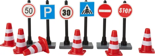 Wichtel-Set "Pylonen & Verkehrsschilder"