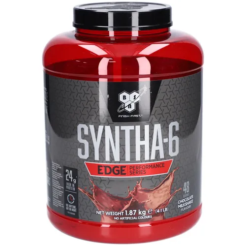 BSN Nutrition Protein Powder Syntha 6 Edge - Low-Carb Whey Protein Shake - Mehrkomponenten Proteine mit 24g Protein pro Portion, ideal für Muskelaufbau und -erhalt; weniger Zucker und köstlicher Schoko-Milkshake-Geschmack.