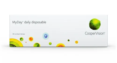 MyDay Kontaktlinsen Sphere -12,00 Dioptrien - Tageslinsen mit UV-Schutz und einzigartiger Aquaform Technology für optimale Feuchtigkeit und Komfort. 30 Stück, ideal für klare und gesunde Augen.