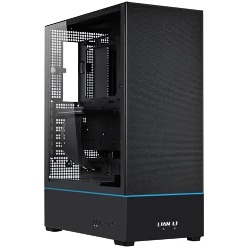 Lian Li SUP-01X PC-Gehäuse - PC-Gehäuse mit Triple Cooling Chamber Design für optimale Kühlung, unterstützt bis zu 360mm Radiatoren und kommt mit drei vorinstallierten 120mm Lüftern.