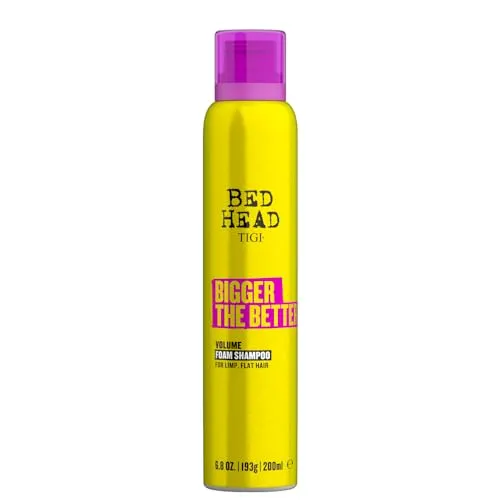 Bed Head by TIGI Bigger The Better Volumen-Shampooschaum für kraftloses Haar, 200 ml