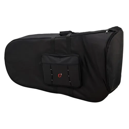 Ortola 148 Semi-Hardcase Tuba Black - Koffer & Hüllen für Holzblasinstrumente, robustes Nylon mit 20mm Polsterung, idealer Schutz für Tuben mit Ø 480mm und praktischer Rucksackgarnitur.