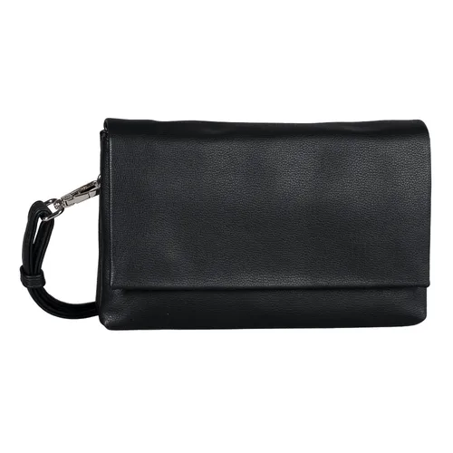 Gabor Abendtasche Salara, schlicht und funktional, mit 2 Kammern je nach Anlass variabel tragbar, schwarz