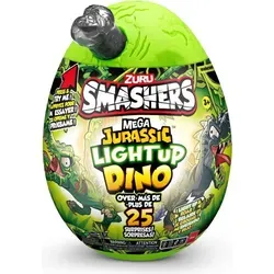 Smashers - Jurassic Light Up Dino Ei Serie 1 - Interaktive Spielfigur mit Lichtfunktion, ideal für Kindergartenkinder ab 5 Jahren, sorgt für spannenden Spielspaß!