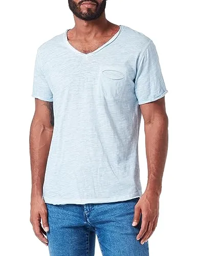 KEY LARGO Herren Mt Soda T Shirt, Sky Blue (1215), L EU