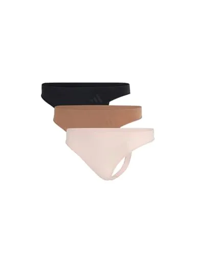 adidas Sportswear Tanga Sport Active Seamless - 3er Pack nahtlose Panties in XL - Funktionsunterwäsche mit optimaler Passform, elastischem Bund und aus atmungsaktivem Material für höchsten Tragekomfort.