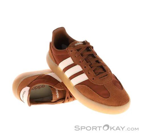 Adidas Damen BARREDA Decode Schuhe, Dusky Bronze/Blush Pink, 38 EU - Stylische Damen Sneakers mit regulärer Passform, aus hochwertigem Textil und Leder. Ideal für den Alltag, dank der bequemen Gummiaußensohle.