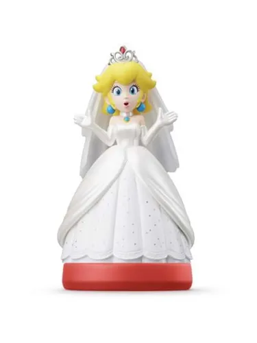 Nintendo Amiibo Peach in wedding outfit