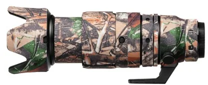 EASYCOVER Lens Oak Cover Camou. Forest für Nikon Z 100-400 - Objektivtaschen mit optimalem Schutz und stilvollem Camouflage-Design, perfekt für Fotografen, die ihre Ausrüstung tarnen möchten.