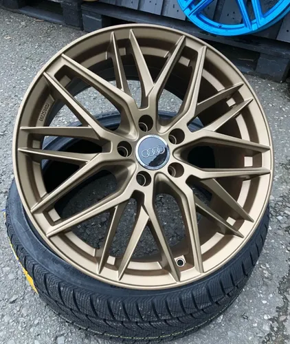 Zoll Felgen DM08 anthrazit glanz für Audi A4 S4 B9 A5 B8 B9 A6 4G 4G1 C7 F2 19 - Felgen für Audi-Modelle, anthrazit glänzend, aus einteiligem Aluminium, ideal für sportlichen Look und hohe Traglast von 750 kg.