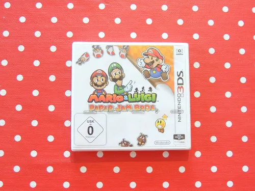 Nintendo 3DS 2DS - Mario & Luigi: Paper Jam Bros. NEU/NEW - Games - Spannendes Abenteuer mit Mario und Luigi, ideal für die ganze Familie und perfekt für die Nintendo 3DS Plattform.