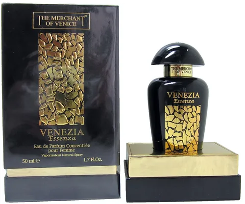 The Merchant Of Venice Venezia Essenza pour Femme 50 ml EDP Spray - Damen Eau de Parfum Concentree, luxuriöser Duft aus Italien mit blumigen Noten, ideal für besondere Anlässe.