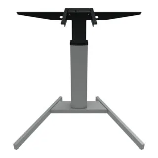 STIER Elektrisch höhenverstellbares Tischgestell 501-19 - Schreibtisch mit stufenloser Höhenverstellung von 660-1180 mm, ideal für mobile Anwendungen. Traglast bis 80 kg und leiser Betrieb für ergonomisches Arbeiten.
