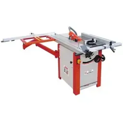 Holzmann Formatkreissäge TS250F1600 400V - Professionelle Formatkreissäge mit höhenverstellbarem Kreissägeblatt und 1600mm Aluminium-Formatschiebetisch für präzise Schnitte. Ideal für Handwerksbetriebe und Tischlereien.