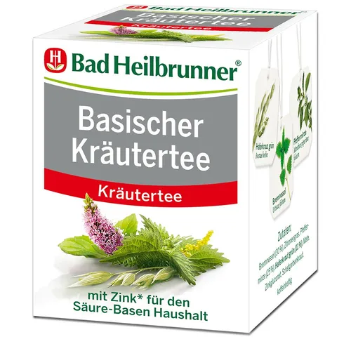 Bad Heilbrunner Basischer Kräutertee Filterbeutel