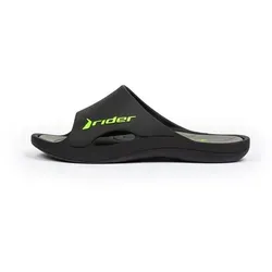 RIDER BAY XIII AD Badeschuhe, Schwarz, Größe 39/40 - Badeschuhe mit einzigartiger Sohle für optimale Unterstützung und einem weichen EVA-Fußbett aus Trockenschaum für maximalen Komfort. Perfekt für Strand und Pool.