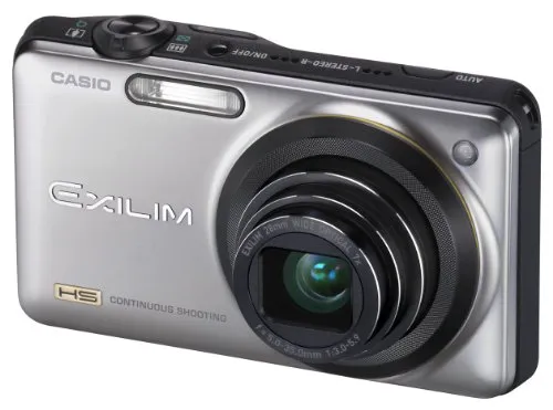 Casio Exilim EX-ZR10 Digitalkamera - Digitale Kompaktkamera mit 12,1 Megapixel und 7-fach optischem Zoom, ideal für schnelle Serienaufnahmen mit bis zu 30 Bildern pro Sekunde.