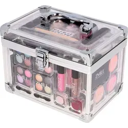 ZMILE COSMETICS Acrylic Kosmetikkoffer - Veganes Make-up Set für Reisen, ideal als Geschenk und praktisch im transparenten Design