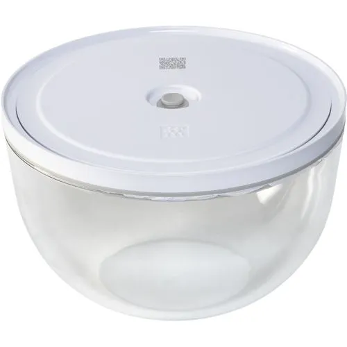 Zwilling Fresh & Save Bowls Vakuumschüssel L (1030842) - Vakuumschüssel für optimale Lebensmittelaufbewahrung, verlängert die Frische und reduziert Abfall. Ideal für Küche und Haushalt.