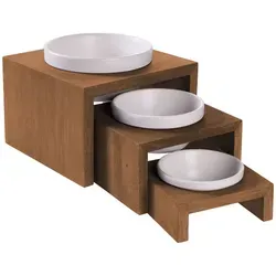 Wolters Napf Gohan Einzelnapf braun 17,5 cm - Eleganter Einzelnapf für Hunde, aus hochwertigem Material, bietet Stabilität und Langlebigkeit, ideal für den täglichen Gebrauch.