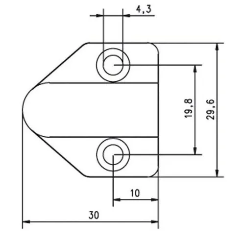 Assa Abloy effeff Kabelübergang 10318W-------00 Netzkabel Kabelübergang