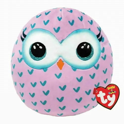 Ty 39317 Squish-a-Boo´s Kissen - 14" - Eule @ Winks @ ca. 35 cm  NEU