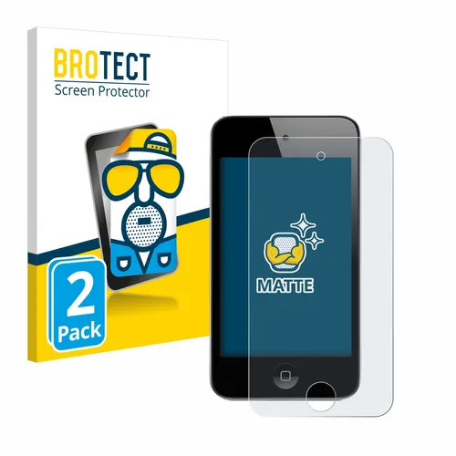 2x Schutzfolie Matt für Apple iPod Touch (4. Gen.) Displayschutz