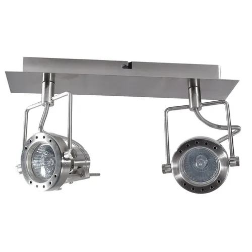 Kanlux SONDA 2xGU10 Deckenleuchte Silber, dimmbar, inkl. 2 Jahre Garantie