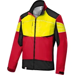 KÜBLER Workwear Forest Ultrashell Jacke - Arbeitsjacke für Herren mit CORDURA-Verstärkungen und Reflex-Elementen, winddicht und atmungsaktiv – ideal für Forst- und Outdoor-Einsätze.