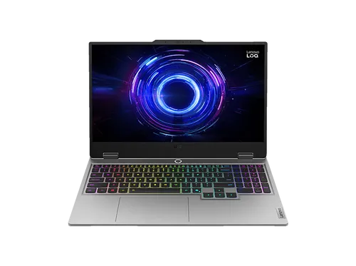 LENOVO LOQ 15IRX10 Gaming Notebook - 15 Zoll Laptop mit 15,6 Zoll Display, Intel® Core™ i7-13650HX und GeForce RTX™ 5070 für beeindruckende Gaming-Performance.