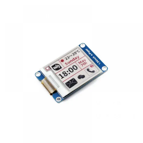 1.54 200×200 ePaper Display Modul mit SPI Interface, dreifarbig (rot, schwarz, weiß)