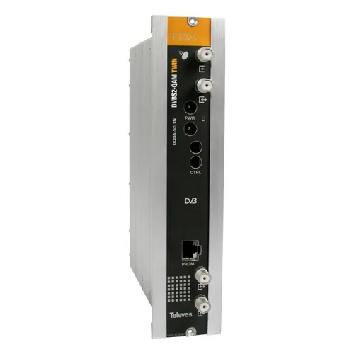 Televes UQQA-S2-T TV-Empfänger - TV-Empfang und Zubehör mit 720 x 576 Pixel Auflösung für gestochen scharfe Bildqualität und zuverlässigen Empfang.