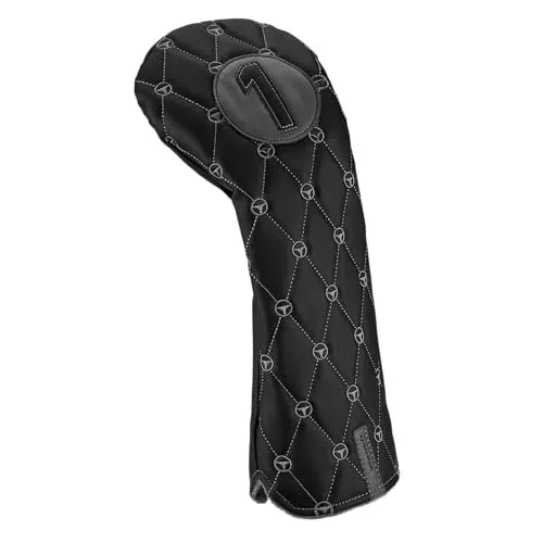 TaylorMade Driver Headcover 2024 – Stilvoller Schutz - Hochwertige Schlägerhaube mit gestepptem Muster und ikonischem Logo. Bietet nicht nur Schutz, sondern auch einen trendigen Look für Ihre TaylorMade Ausrüstung.