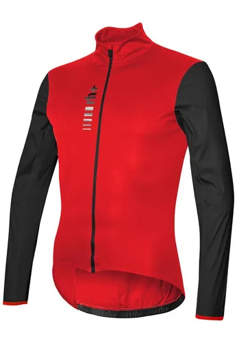 rh+ Fahrradjacke Stylus Wind Jacket rot M - Leichte und windabweisende Fahrradjacke für optimalen Komfort beim Radfahren. Mit 4-Wege-Stretch für maximale Bewegungsfreiheit und reflektierenden Details für bessere Sichtbarkeit.
