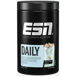 ESN Daily Sour Power, 480 g - Optimaler Support mit Glutamin, Creatin & L-Leucin - Kollagen-Präparate, ideal für deine tägliche Routine mit 20 Portionen, hergestellt in Deutschland und schmeckt extrem lecker!