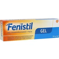 Fenistil Gel 30 g - Arzneimittel zur schnellen Linderung von Juckreiz bei Insektenstichen, wirkt beruhigend und kühlend auf der Haut.