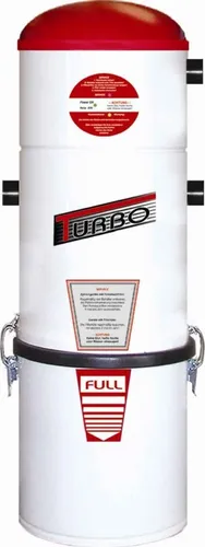 Herz CP-Turbo Zentralsauger - Zentralstaubsauganlage mit 1800 W Leistung und 600 AirWatt, ideal für eine gründliche und komfortable Reinigung im ganzen Haus.
