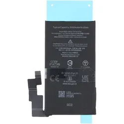 AccuCell Original Google Pixel 7 Pro Akku GMF5Z – Li-Polymer Ersatzakku 5000 mAh - Hochwertiger Ersatzakku für Google Pixel 7 Pro mit 5000 mAh. Ideal für den Austausch und sorgt für eine zuverlässige Energieversorgung. Perfekt für professionelle Reparaturen.