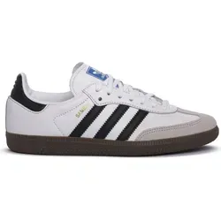 adidas Samba OG Jr Kinderschuhe - Sneaker in Weiß für Jungen, mit klassischem Design und optimalem Tragekomfort. Ideal für sportliche Aktivitäten und den Alltag.