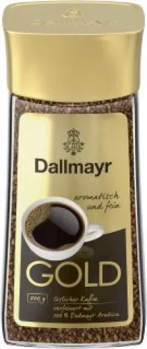 Dallmayr Instant Gold 200g - Hochwertiger Instandkaffee - Genießen Sie den vollmundigen Geschmack von Dallmayr Instant Gold. Ideal für die schnelle Zubereitung und perfekt für Kaffeeliebhaber, die Qualität schätzen.