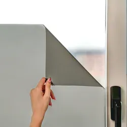 MARAPON ® Sichtschutzfolie Fenster Anthrazit [120x200 cm] - Blickdicht & selbsthaftend - Fensterfolien für hohe Privatsphäre mit statischer Haftung, einfach anzubringen und ohne Kleber, inklusive eBook mit Profi-Tipps für blasenfreies Anbringen.