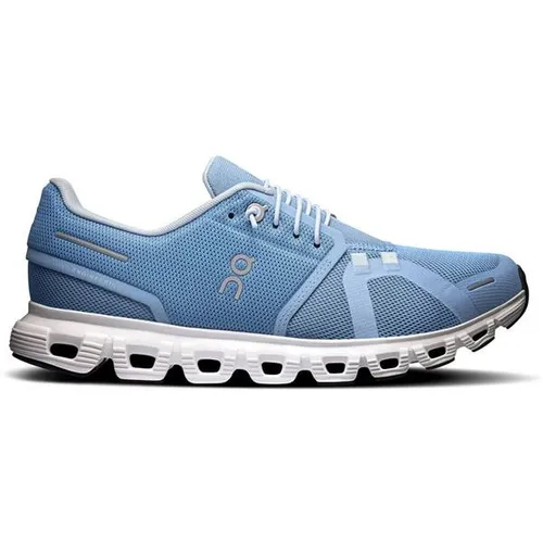 On Cloud 6 Damen Freizeitschuhe - Blau - Größe 7 - Laufschuhe mit innovativer CloudTec®-Technologie für maximalen Komfort und optimale Dämpfung beim Laufen und Freizeitaktivitäten.
