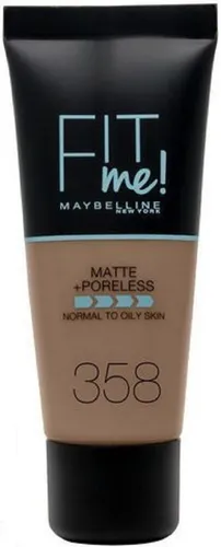 Fit Me! Matte + Poreless Foundation Nr. 358 Latte 30 ml NEU