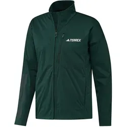adidas Terrex Xperior Cross Country-ski Softshell Jacket aurora ivy (AFH2) L - Funktionsjacke für Herren, REGULAR Passform, aus 100% recyceltem PET für nachhaltigen Komfort und Bewegungsfreiheit beim Skifahren.