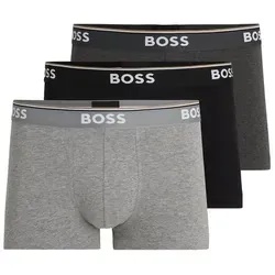 BOSS Trunk 3P Power - Retroshorts für Herren, aus hochwertiger Verarbeitung für maximalen Tragekomfort und Stil.